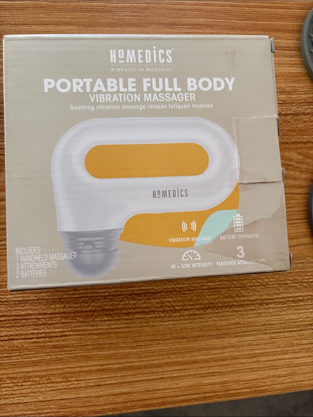 Homedics Portable Full Body Vibration Massager
